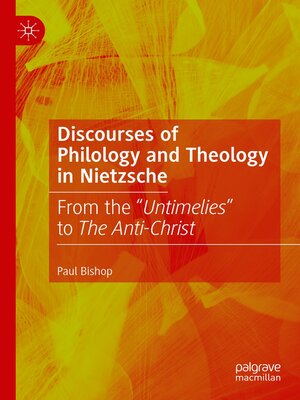 cover image of Discourses of Philology and Theology in Nietzsche